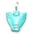 Tyrkenite Angel, angel wings pendant natural stone hand cut 25 x 21 x 5 mm, stone of young people, looking for a life goal