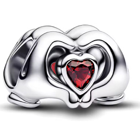 Charm Spojená srdce – Symbol věčné lásky Forever Love, korálek na náramek láska