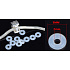 Silicone stopper insert - Rubber silicone stopper, brake 2 x 6 mm,10 pieces
