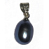 Pearl black pendant natural 1,1 cm 1 piece, symbol of femininity, brings admiration
