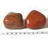 Jasper red Tumbled natural stone 100 - 160 g, 1 piece, full care stone