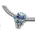 Charm Sterling silver 925 Game of Thrones White Walker, bracelet bead, film