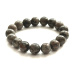Yooperlit bracelet elastic natural stone, ball 12 mm / 16 - 17cm, stone of truth