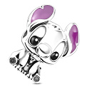 Charm Sterling silver 925 Disney Lilo & Stitch - Stitch bead for bracelet movie