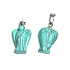 Tyrkenite Angel guardian pendant natural stone hand cut 2 - 2,2 cm, stone of young people, looking for a life goal