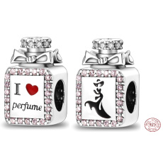 Charm Sterling silver 925 Perfume, bead on bracelet interests