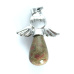 Unakit Angel pendant natural stone 4,2 x 3 cm, stone of personal growth and visions