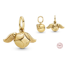 Charm Sterling silver 925 Harry Potter Goldilocks, pendant for bracelet