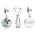 Charm Sterling silver 925 Disney Lion King Simba, Pumbaa and Timon