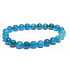 Apatit bracelet elastic natural stone, ball 8 mm / 16 - 17 cm, stone realization