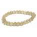 Quartz with Rutile bracelet elastic natural stone, ball 6 mm / 16-17 cm, the most perfect healer