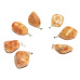 Sunstone Troml pendant natural stone, 2,2-3 cm, 1 piece, hides the power of the Sun and fire