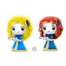 Charm Sterling silver 925 Disney Rebel Princess Merida, bead on bracelet movie