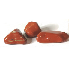 Red Jasper Tumbled natural stone 40 - 100 g, 1 piece, full care stone