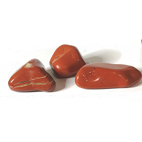 Red Jasper Tumbled natural stone 40 - 100 g, 1 piece, full care stone