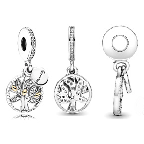 Sterling silver 925 Family heirloom, tree of life 2in1 family bracelet pendant Sterling silver 925 Family heirloom, tree of life 2in1 family bracelet pendant