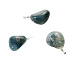 Agate moss Troml pendant natural stone, 2,2-3 cm, 1 piece, gives courage and strength