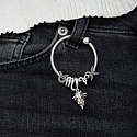 Charm Sterling silver 925 Zodiac sign Sparkling Bull, bead for bracelet