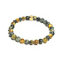 Tiger eye dream bracelet elastic natural stone, ball 6 mm / 16-17 cm, stone of the sun and earth, brings luck and wealth