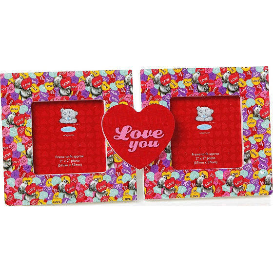 Me to You Double Frame Love You 18.6 x 9 x 2.5 cm