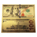 Talisman Gold plastic banknote 100 USD