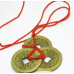 3 Chinese FengShui coins for wealth, luck, success