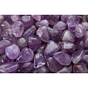 Amethyst Tumbled natural stone, approx. 2 cm, 5-10g, 1 piece, stone of kings and bishops