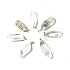 Crystal Trommel spike pendant natural stone, approx. 3 - 4 cm, stone stones