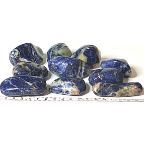 Sodalite Tumbled natural stone 40 - 100 g, 1 piece, stone communication