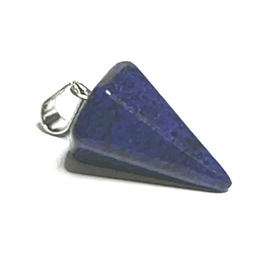 Lapis Lazuli pendulum natural stone 2,2 cm, stone of harmony
