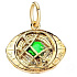 Charm Sterling silver 925 Marvel Doctor Strange time stone, bracelet charm