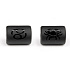 Onyx Cancer zodiac sign, natural stone bracelet pendant, 10 mm 1 piece, life force stone