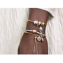 Sterling silver 925 Heart and lock, bead on love bracelet