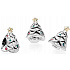 Sterling silver 925 Christmas tree silver, Christmas bracelet bead