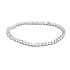 Crystal elastic bracelet faceted natural stone 3mm / 16 - 17cm, stone of stones