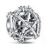 Charm Sterling silver 925 Punched constellations reminiscent of constellations of stars in the sky, bead on the bracelet universe