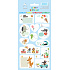 Arch Household stickers, for gifts Happy Birthday blue 14 labels