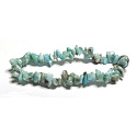 Larimar bracelet elastic natural stone 19 cm, stone of mythical Atlantis