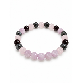 Bracelet with a story – You are my everything, natural minerals, 8 mm bead / wrist 16–18 cm Bracelet with a story – You are my everything, natural minerals, 8 mm bead / wrist 16–18 cm