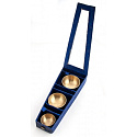 Tibetan bowl 3 pieces in a blue gift box
