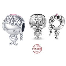 Sterling silver 925 Teenage girl, bead on bracelet family