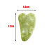 Serpentine Gua Sha reduces wrinkles, swelling, improves skin elasticity 4,3 x 7,1 cm, healer's stone
