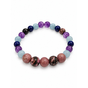 Bracelet with a story – Sister, always by your side, natural minerals, 8 mm bead / wrist 16–18 cm Bracelet with a story – Sister, always by your side, natural minerals, 8 mm bead / wrist 16–18 cm