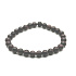 Almadine - Garnet bracelet elastic natural stone, ball 4 mm / 16 - 17 cm