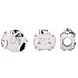 Sterling silver 925 Travel suitcase, travel bracelet bead