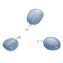 Angelit Troml pendant natural stone, 2,2 - 3 cm, 1 piece, stone of peace
