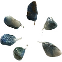 Shattuckit Troml pendant natural stone M, approx. 2,5 cm, spirit stone