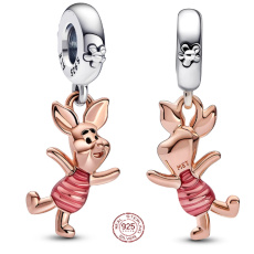 Charm Sterling silver 925 Disney Winnie the Pooh - Piglet, bracelet pendant