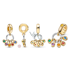 Charm Sterling silver 925 Marvel The Avengers, Infinity Stones - Infinity Gems, pendant for bracelet Charm Sterling silver 925 Marvel The Avengers, Infinity Stones - Infinity Gems, pendant for bracelet