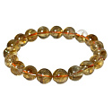Azeztulite purple bracelet 8 - 9 mm / 16 - 17 cm, high frequency energy
